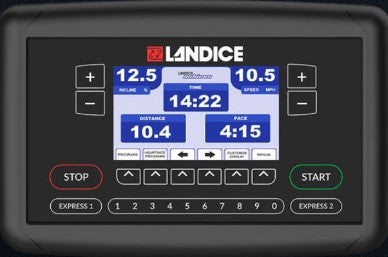 Landice L7 CLUB Treadmill - Sample