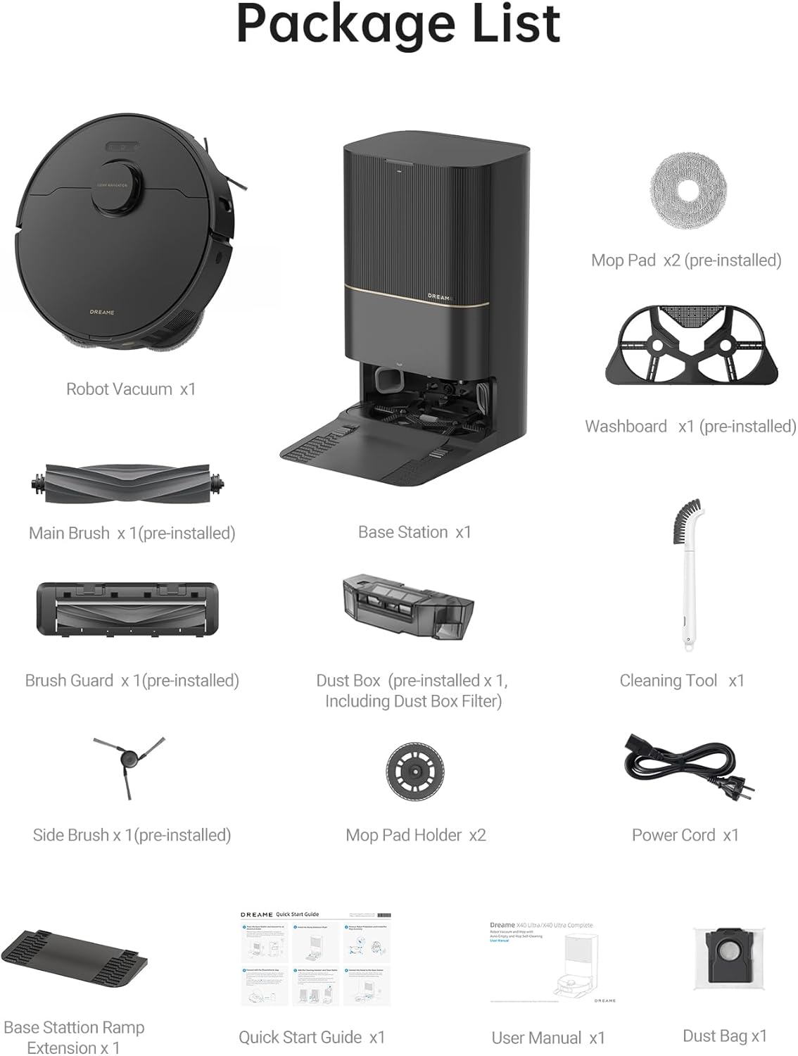 Robot Vacuum & Mop (2-in-1)