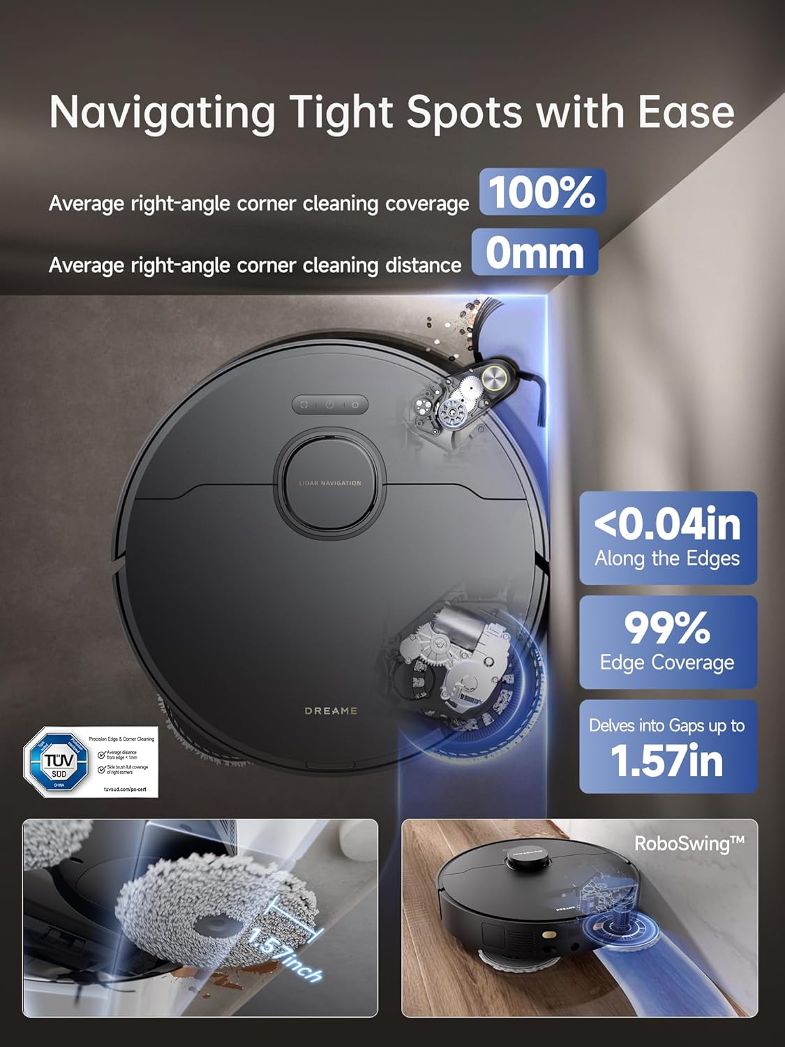 Robot Vacuum & Mop (2-in-1)