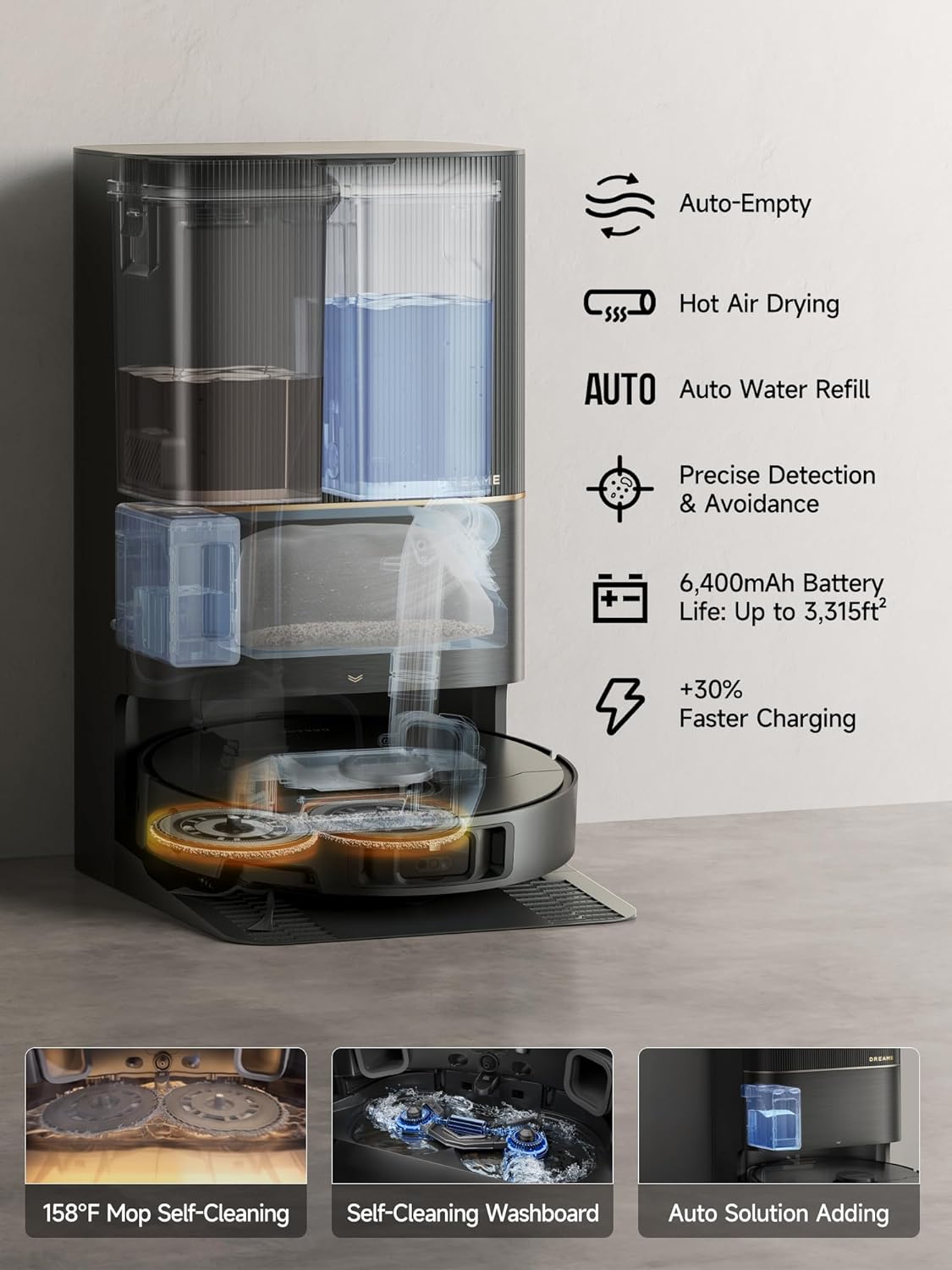 Robot Vacuum & Mop (2-in-1)